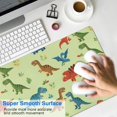 thumbnail image 4 of Long Mouse Pads for Desk,Rainbow Dinosaurs Tiny Plants Desk Mats on Top Of Desks, Desk Mouse Pad Extra Large with 3mm Non-Slip Base and Stitched Edge for Gaming,Office,Work,Home 35.4"x15.7", 4 of 6