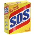 thumbnail image 1 of S.O.S 98014 Steel Wool Soap Pad (10 Count), 1 of 2