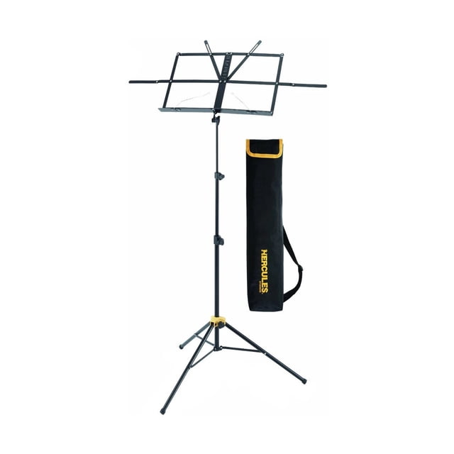 Atril soporte para partituras Hercules BS-050B con funda