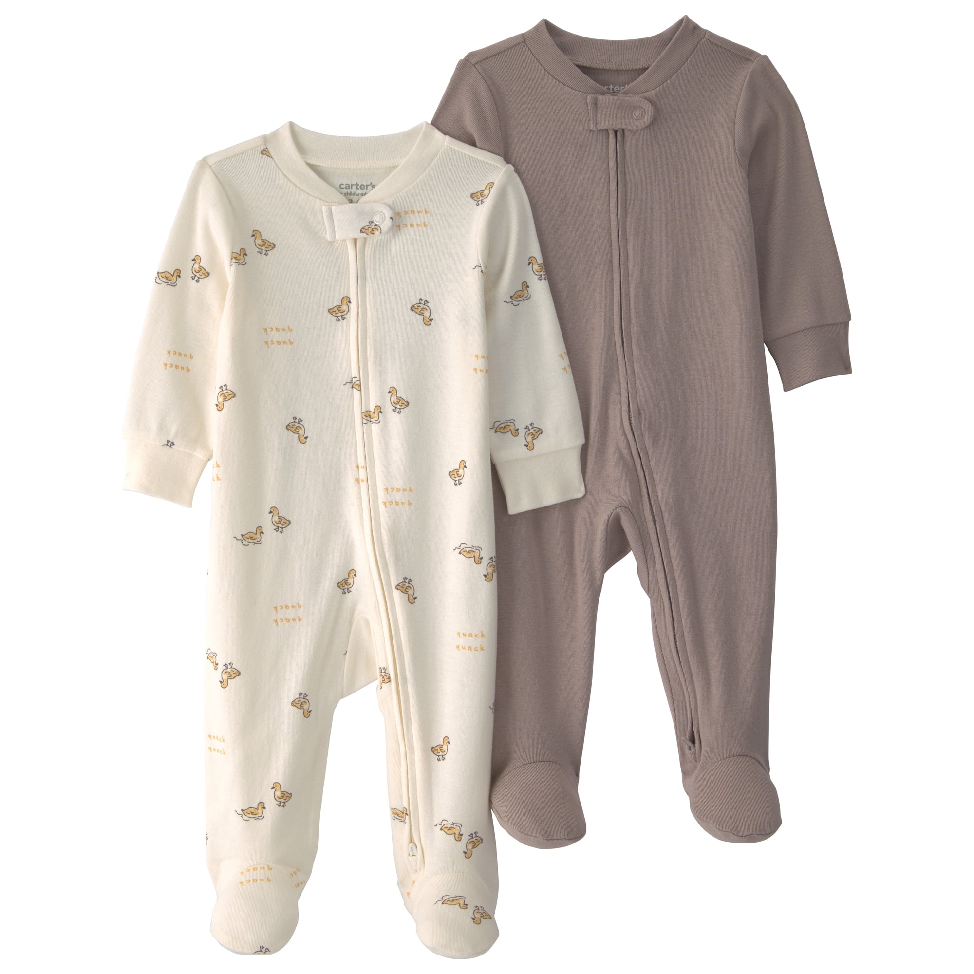 Carter's Child of Mine Baby Sleep 'N Play, 2-Pack, Sizes, Preemie-6/9 Months
