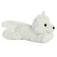thumbnail image 3 of Aurora - Small White Mini Flopsie - 9" White Wolf - Adorable Stuffed Animal, 3 of 3