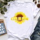 thumbnail image 4 of Camiseta con estampado gráfico Oshun Vibes para niños, camiseta Harajuku You Are My Sunshine para niñas, ropa de moda de verano para niños, camisetas, 4 of 5