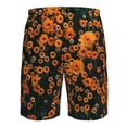 thumbnail image 6 of Naloa Daisies Men's Beach Shorts, Surfing shorts, Swim trunks, Quick Dry Swim Trunks for Surfing Beach Fun - Small, 6 of 9