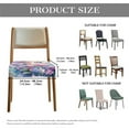 thumbnail image 6 of SEANATIVE Hummingbirds Chair Seat Covers Set of 4 Floral Chair Covers for Dining Chairs Stain Resistant Dinning Chair Upholstered Cover Protector Home Dining Room Kitchen Accessory Decor, 6 of 7