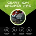 thumbnail image 3 of GearIT 16/4 16AWG Outdoor Speaker Cables for Direct Burial OFC Speaker Wire Audio Cable, Black 100-ft, 3 of 7