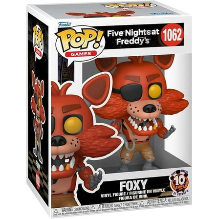 Funko Pop Games Five Nights at Freddy's 1062 Foxy 10th Anniversary Figure