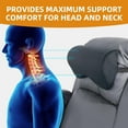 thumbnail image 4 of Cervial Neck Pillow for Recliner, Medium Firm Foam Headrest Cushion, Dark Grey, 4 of 8