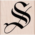 thumbnail image 2 of Hero Arts  Mounted Rubber Stamp 2.5"x2.5"-Old English S, 2 of 2