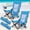 Blue, variant on Coliware Folding Backpack Beach Chair Set of 2, Blue Compact Lightweight Camping Chair with Carry Bag Cup Holder, Outdoor Reclining Low-Profile Travel Chair for Adults Clearance, Heavy-Duty