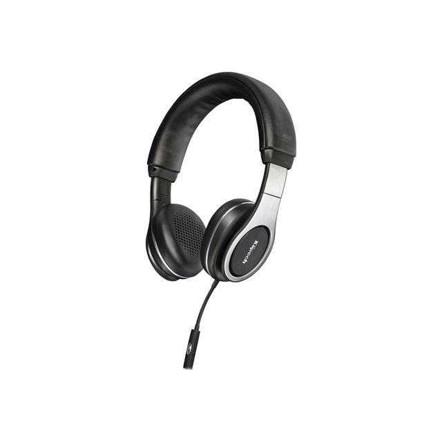 Klipsch Reference - Headphones with mic - on-ear - wired - 3.5 mm jack - black