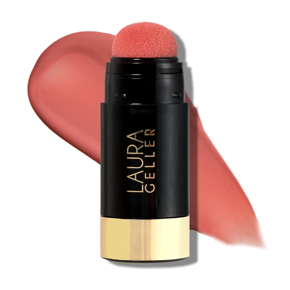 LAURA GELLER NEW YORK Serum Blush Tint Rubor líquido ligero para mejillas Acuarela ingrávida Acabado transparente Amapola Melocotón
