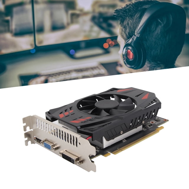 Tarjeta de Gráficos de Escritorio, Tarjeta Gráfica GTX1050TI Tarjeta Gráfica DDR5 para Juegos para multimedia