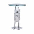 thumbnail image 6 of Powell Freddie Frog Side Table With Silver Finish D1419A21, 6 of 7