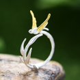 thumbnail image 6 of WINDLAND Elegant Swallow Rings Statement Jewelry Everyday Wear Rings Alloy Texture, 6 of 7