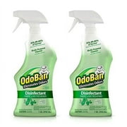 OdoBan Ready-to-Use Odor Eliminator and Disinfectant, Original Eucalyptus Scent, 2 Spray Bottles