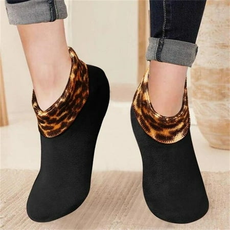 

FZM Maggie Stretch Indoor Cushioned Non Slip Grip Thermal Socks for Women