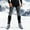 01 Gray, variant on YueHuiYing Mens Skiing QuickDrying Pants Winter Outdoor Cycling Running Hiking Sports Functional Reduce Base Layer Warm Pants Long Pants