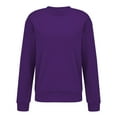 thumbnail image 2 of Pxiakgy Vente Chaude!! Sweatshirts Oversize pour Femmes, Sweats à Capuche, Pulls Col Rond, Hauts Décontractés, Tenues de Mode Printemps Automne, Vêtements de Sport 2025, Veste Sweat-Shirt, Pantalon Violet m, 2 of 9