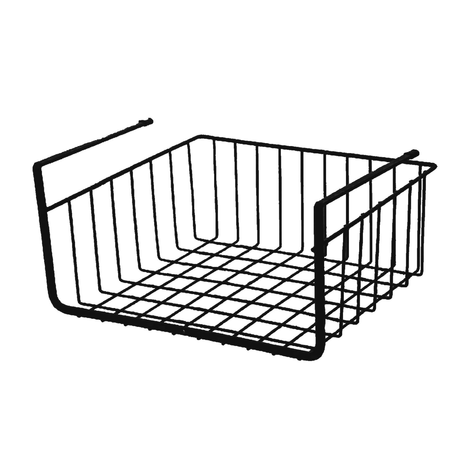 SSBSM Under Shelf Basket Embedded Thicken Wrought Iron Table