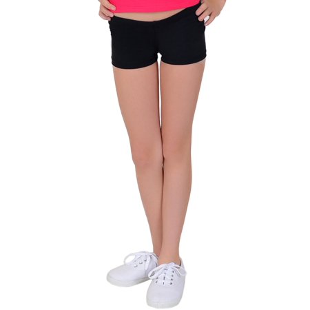 Girl's COTTON Stretch Booty Shorts - X Small (4) /