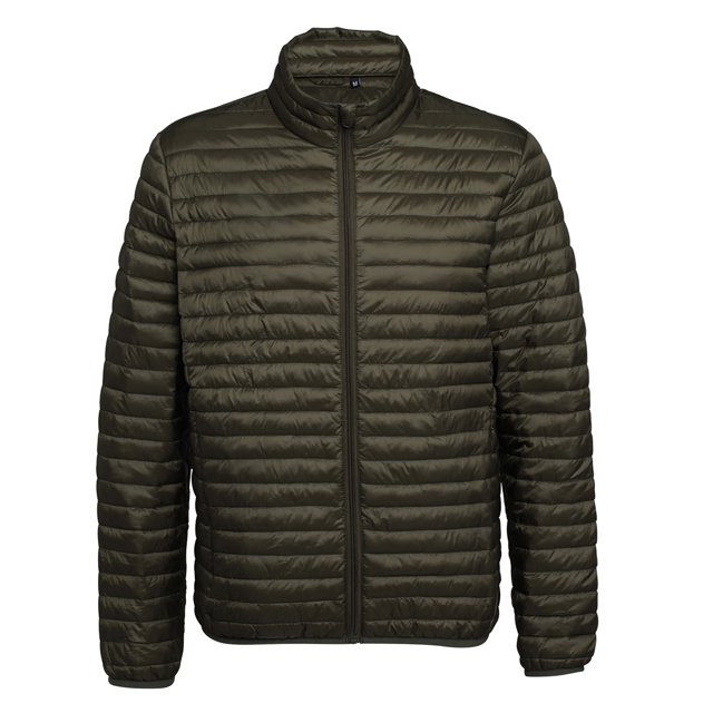 2786 - Chaqueta acolchada Modelo Tribe Fineline hombre caballero (Oliva) 2786 UTRW3846_olive