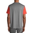 thumbnail image 3 of Russell Men's and Big Men's Active Colorblocked T-Shirt, up to Size 5XL, 3 of 6