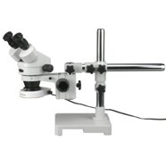 AmScope 40x-1000x Metal Frame Compound Microscope with 25 Prepared ...