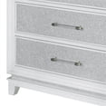 thumbnail image 5 of Pemberly Row Contemporary 5 Drawer Wood Chest in White Finish, 5 of 7