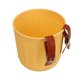 thumbnail image 3 of Cesta de bicicleta para manillar delantero, multiusos, de mimbre, redonda, de gran capacidad, color amarillo, 3 of 14