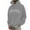 Grey1, variant on LUOGENLI Hoodies for Men Carhartt Dark Blue Male Autumn and Winter Fashion Casual Letter Part Print Hooded Pullover Long Sleeve Hooded Sweater Tops Zipper Hoodies for Men Black Size S
