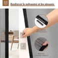 thumbnail image 2 of 2026 THICKENED Mosquito Net Magnetic Door 80x220cm Very Dense Mesh Mosquito Net Magnetic Door Fly Curtain Insect Repellent, Black, 2 of 5