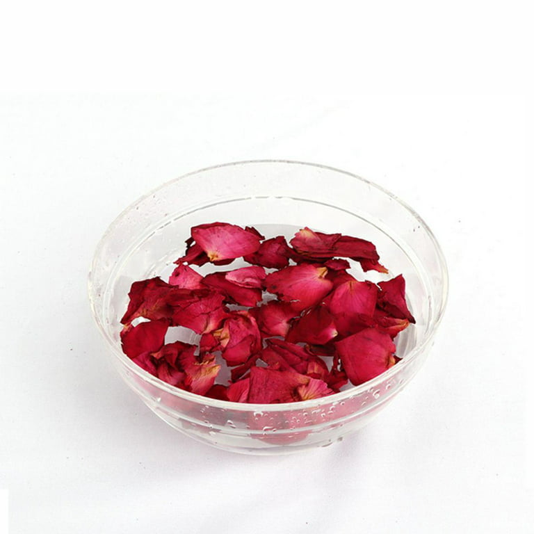 Dried Natural Real Red Rose Petals Organic Dried Flowers Wholesale Best for  Wedding Party Decoration, Bath, Body Wash, Foot Wash, Tea, Baking