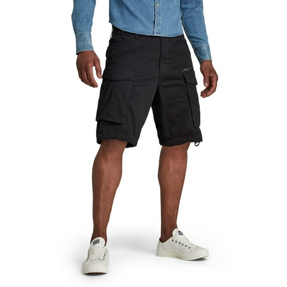 G-STAR Rovic Fermeture à Glissière 3D Coupe Décontractée Short Cargo, Noir, 29