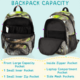thumbnail image 2 of Herdesigns Cute Funny Sloth Laptop Backpack for Women Men, 18.3 Inch Large Computer Backpacks Fashion Teacher Nurse Bag Casual Daypack for Work Travel, 2 of 8