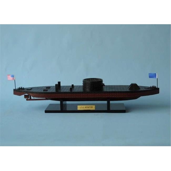 Handcrafted Model Ships Monitor 21 USS 