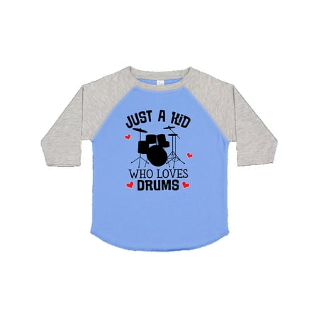 

Inktastic Future Drummer Kid Loves Drums Gift Toddler Boy or Toddler Girl T-Shirt