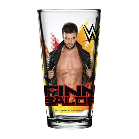 Official WWE Authentic Finn BA�lor 2018 Toon Tumbler Pint Glass Clear