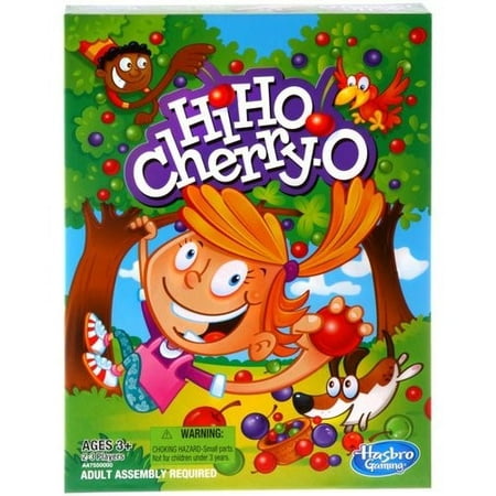 Classic Hi Ho Cherry-O Kids Board Game, for Preschoolers Ages 3 and (Best Of British Quiz Board Game)