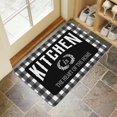 thumbnail image 4 of Kitchen Home Buffalo Plaid Doormats,Non-Slip Absorbent Welcome Mat Decorations Floor Door Mats for Indoor Outdoor Home, 4 of 6
