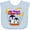 Blue, variant on Inktastic My Nana Loves Me Penguin Boys or Girls Baby Bib