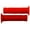 Red, variant on Pro Grip 721GYBL 721Dual Density Grips - Closed End - Blue