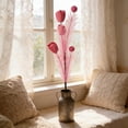 thumbnail image 6 of YOHAVEN Artificial Foam Ball Vine Branch, Bohemian Style Decorative Stem For Wedding Party Home Wall Table, Lightweight Durable Plastic Floral Accent In Multiple Colors, Easy Insert Display, 6 of 7
