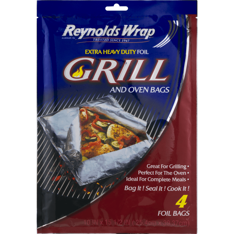 Reynolds Wrap® Grill Heavy Duty Non-Stick Aluminum Foil, 37.5 ft x 18 in -  City Market