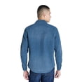 thumbnail image 3 of Camisa Oggi 2311319, Caballero, Corte Slim, Pana, color Azul tono Medio Oggi Jeans  2311319, 3 of 5