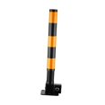 thumbnail image 1 of GUOOL Borne de Stationnement à Ressort Barrière de Stationnement pour Contrôle de Circulation Allée Barrière Noir Jaune, 1 of 9