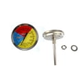 thumbnail image 2 of 2 Pack, 475F BBQ Charcoal Grill Smoker Pit Temperature Gauge Thermometer 2.5 Stem SS RWB, 2 of 2