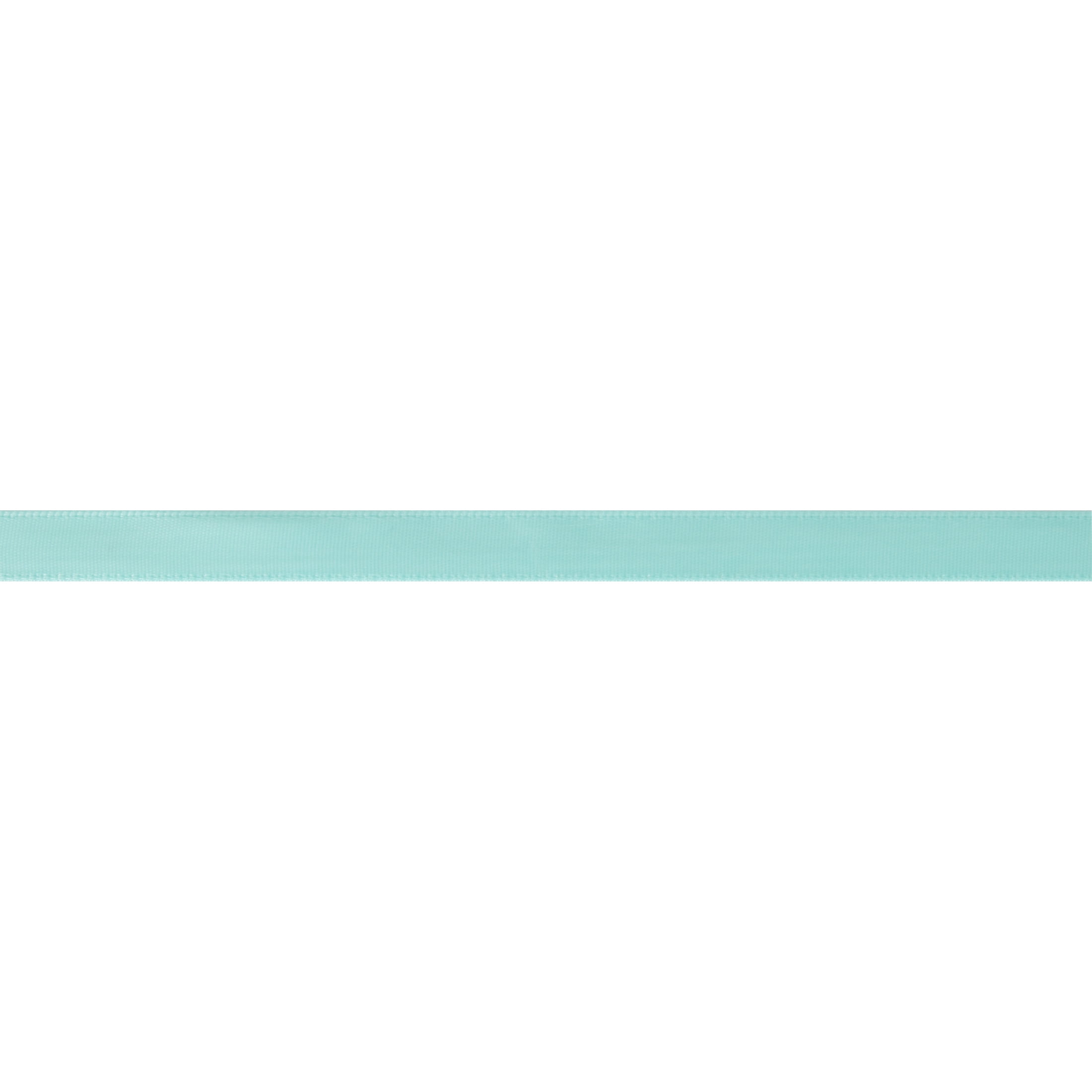 (2 pack) Offray Ribbon, Single Face Satin Ribbon, Aqua, 3/8" x 18 feet, Polyester Ribbon, 1 Each
