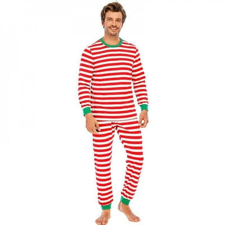 

Brand Clearance!Fashion Christmas Round Neck Long-sleeved Trousers Comfortable Two-piece Pajamas Autumn And Winter Parent-child Homewear
