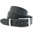 thumbnail image 3 of Orion Leather Men's 1 1/4" Black Latigo Leather Dress Belt Buckle And Loop Set, 3 of 4