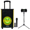 thumbnail image 1 of Technical Pro WASP810SMILE Bluetooth Karaoke Machine System+Mic+Tablet Stand, 1 of 20